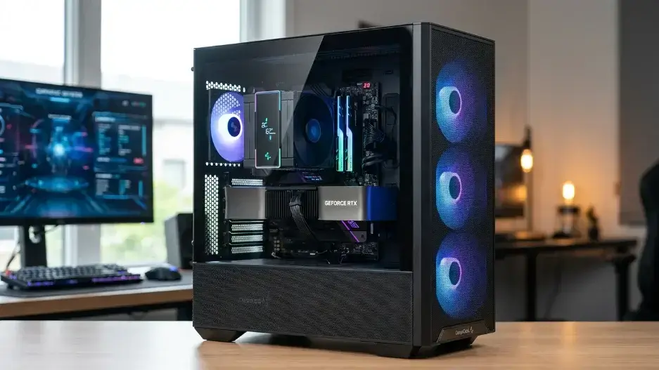 DeepCool CH560 Best Hybrid Airflow PC Case