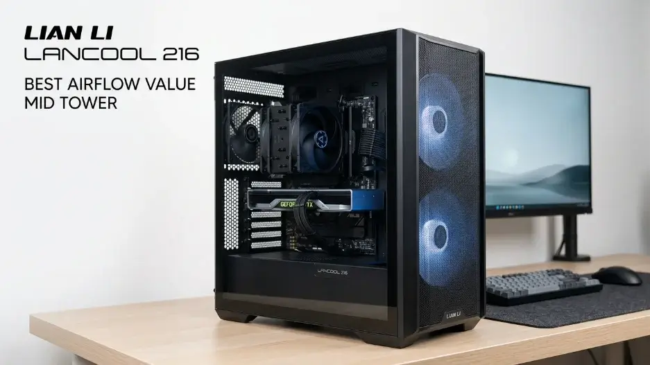 Lian Li Lancool 216 Best Airflow Value Mid Tower PC Case
