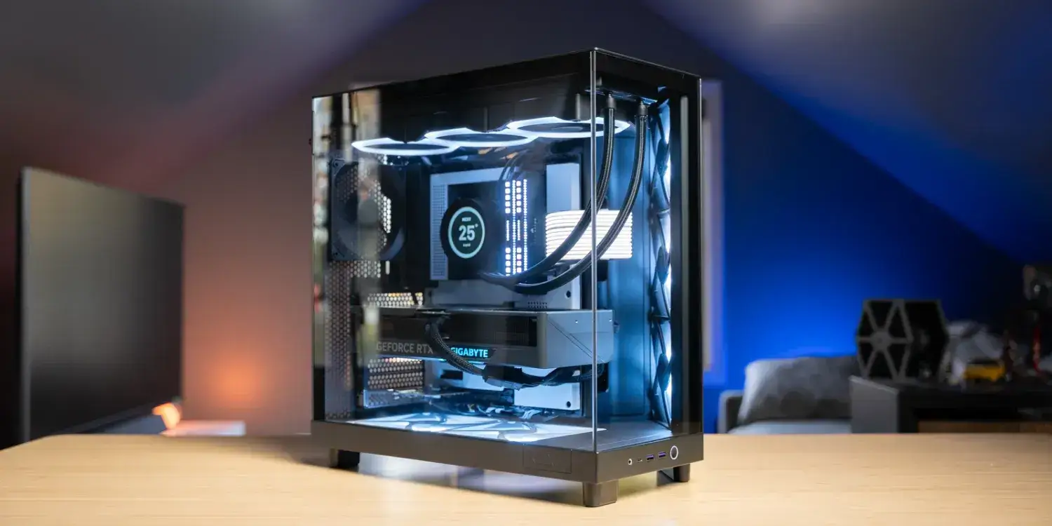 NZXT H6 Flow Best Compact Mid Tower PC Case