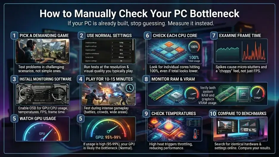 How to Manually Check Your PC Bottleneck