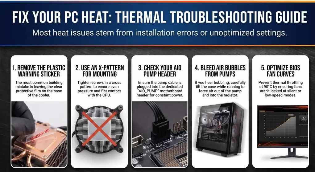 PC Cooling Troubleshooting Common Thermal Issues