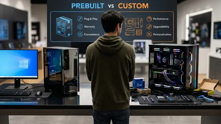 Prebuilt vs Custom PC Which Is Best in 2026