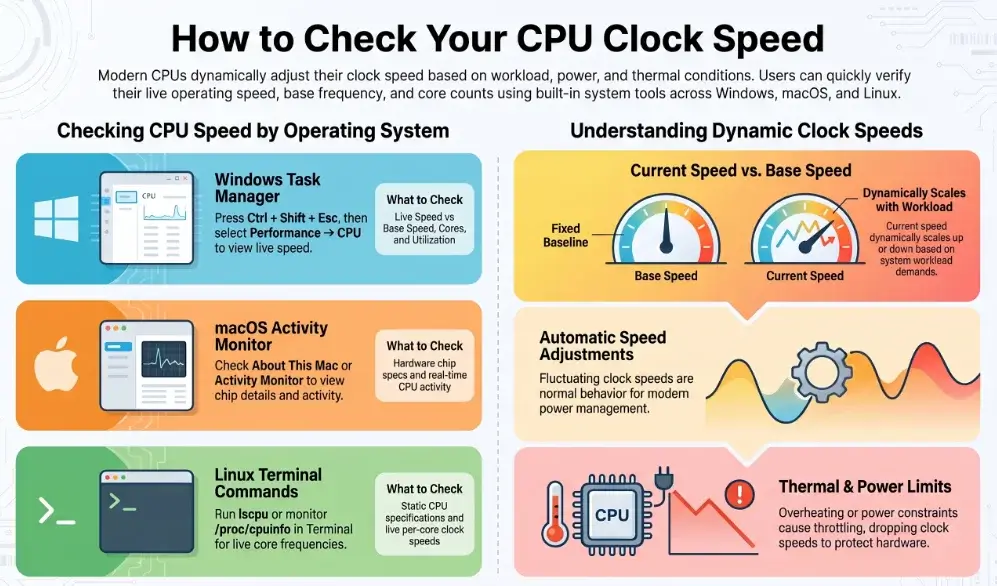 How to Check Your CPU Clock Speed