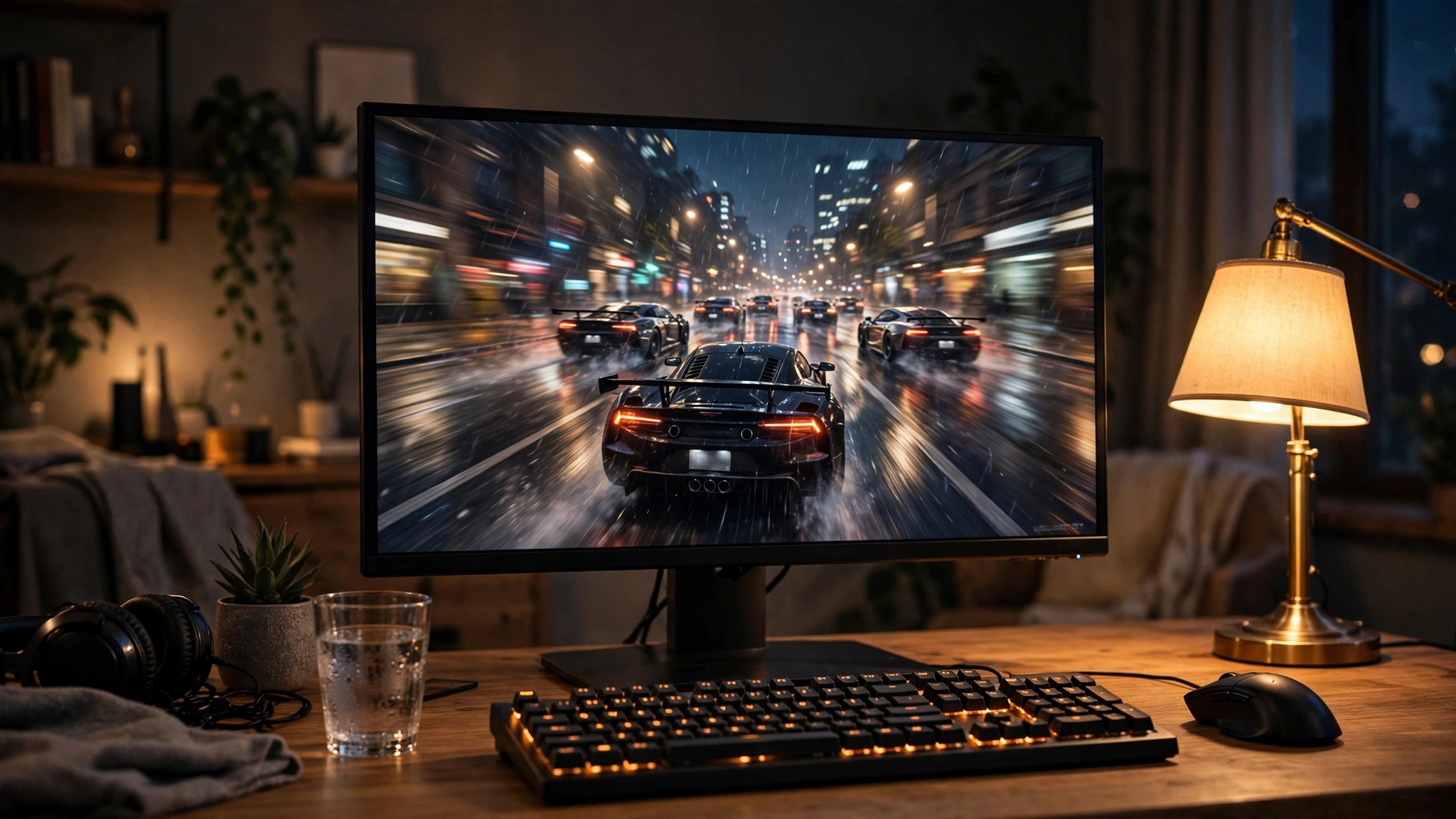 1440p ultrawide gaming setup ideal for Ryzen 5 7600X and RTX 5070 Ti pairing