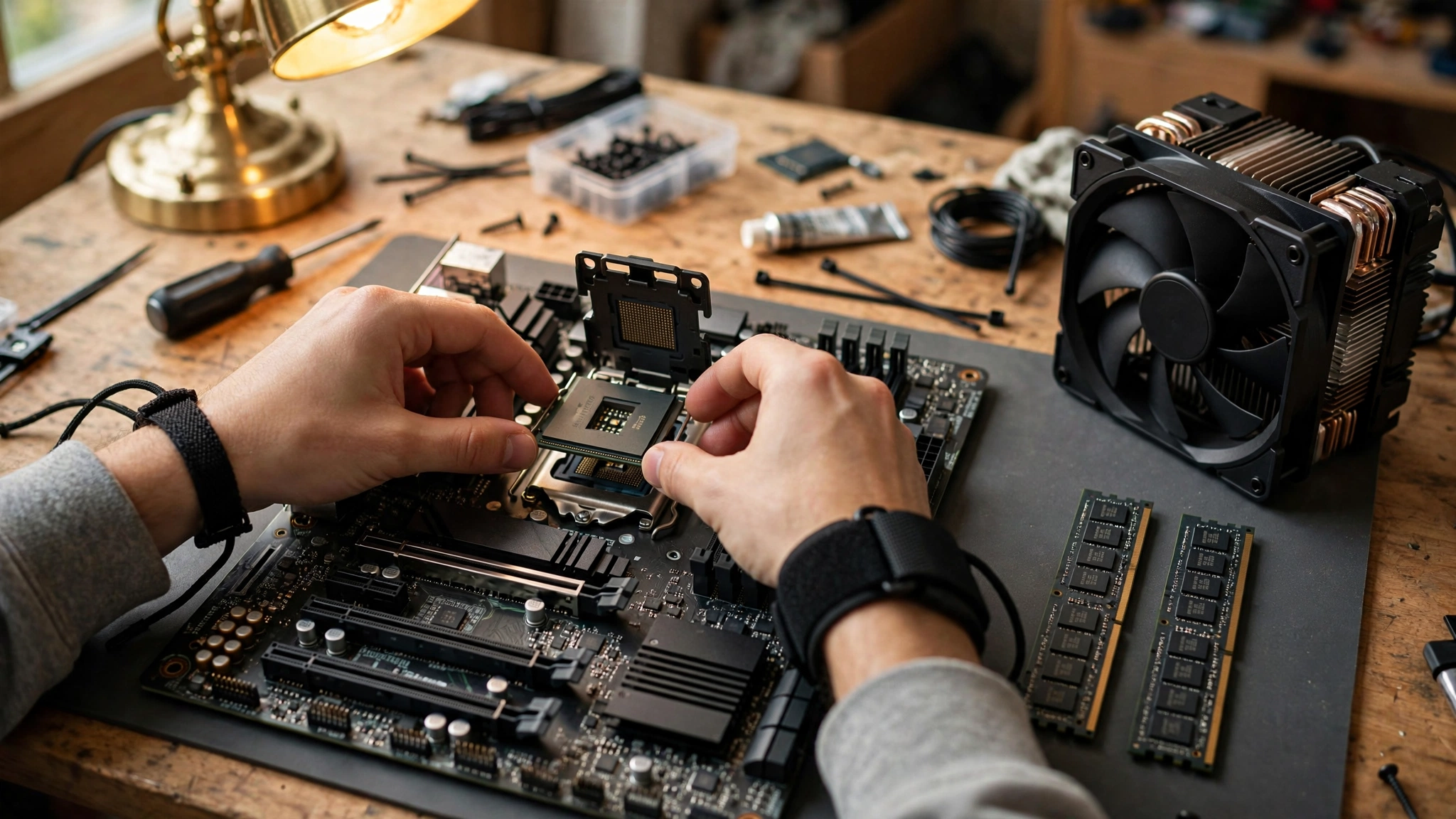 Upgrading an LGA1700 CPU on a B760 motherboard with DDR4 RAM